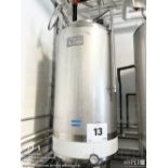 BBT 1000 litre tank with agitator, jacketed tank, vessel DF-10, gross volume 12.6 HL