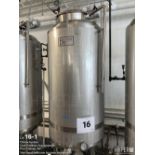 BBT 1000 liter reactor / mash tun jacketed tank with agitator, steam in jacket for heat vessel DF-10