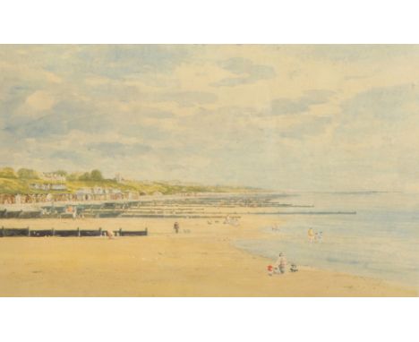 E... Clifford Turner (20th Century) British. "A Summers Day, Frinton-on-Sea", Lithograph, Signed, Inscribed and numbered 95/1