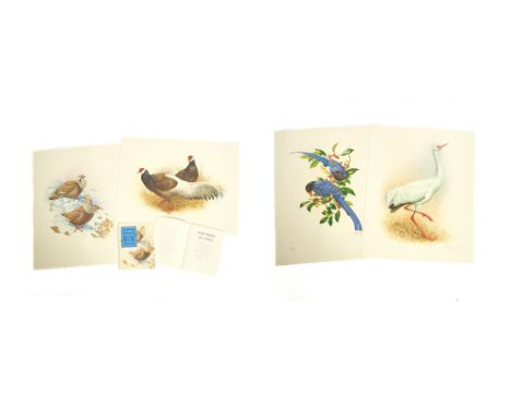 Estate / Collection: Property from the Estate of Elaine and James D. WolfensohnLANSDOWNE, J. FENWICK Rare Birds of China. Lon