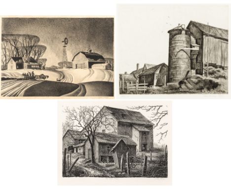 COMPANY FOR SUPPERLithograph, 1948, on wove paper, signed in pencil, from the edition of 250, published by the Associated Ame
