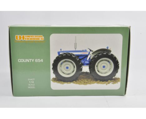 Universal Hobbies 1/16 County 654 Tractor. Ex Display but E to NM in Box.