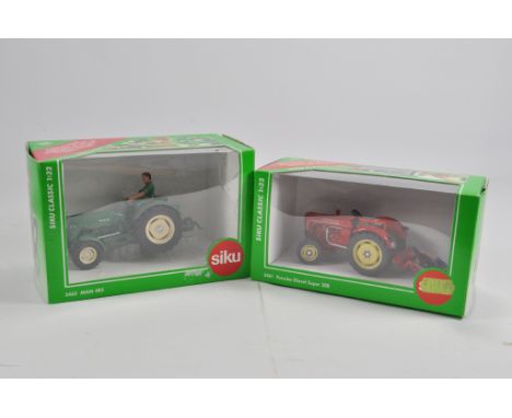 Siku Duo of 1/32 Vintage Tractor Models. (2)