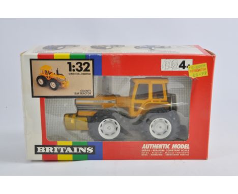 Britains 1/32 County 1884 Tractor. Yellow. M in Box.