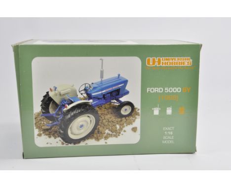 Universal Hobbies 1/16 1968 Ford 5000 Tractor. Ex Display but E to NM in Box.