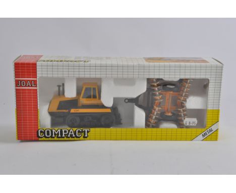 Joal 1/50 CAT Challenger Tractor and Harrow Set. M in Box.