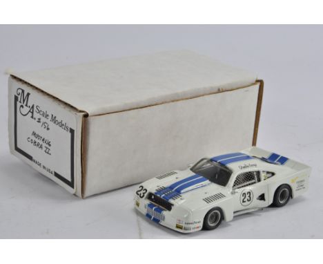 M. A. Scale Models No. 156 1/43 Mustang Cobra II Handmade Resin Model Car. E in Box.