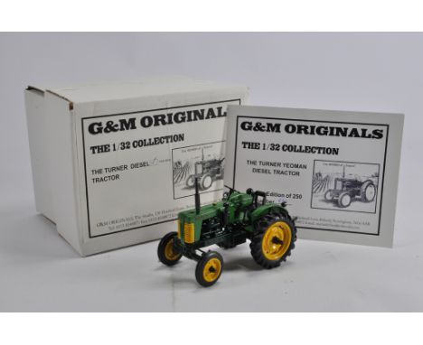 G&M Originals 1/32 Turner Yeoman Diesel Tractor. 1 of 250. NM to M in Box.