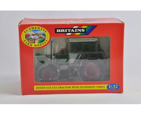 Britains 1/32 Fendt 615 LSA Tractor with Flotation Tyres. M in Box.