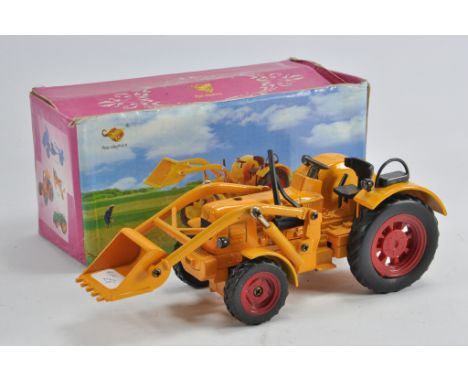 Rare Asio Elephant Chinese Tractor and Loader. VG in Box.