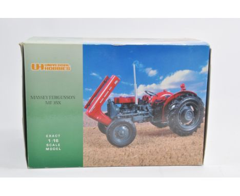 Universal Hobbies 1/16 Massey Ferguson 35X Tractor. Ex Display but E to NM in Box.
