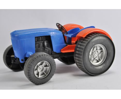 Large Scale Plastic Tractor. G to VG. 