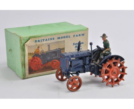 Britains 127F Fordson Major E27N Tractor. VG in G Box.