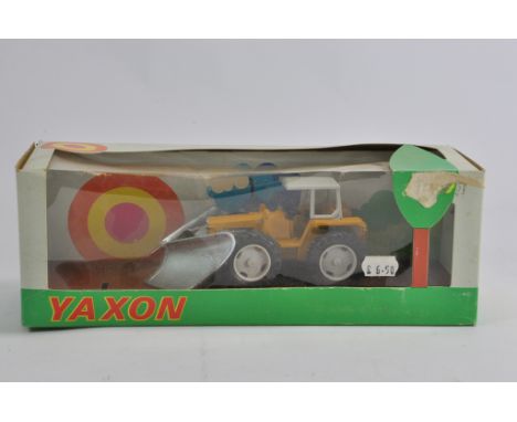 Scarce Yaxon Muirhill Type Tractor with Snowplough. NM to M in G to VG Box.