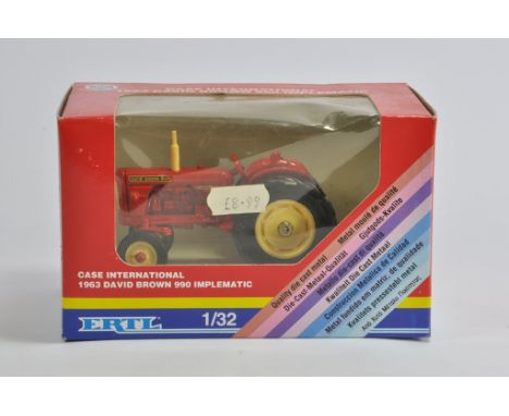 Ertl 1/32 David Brown 990 Tractor. M in Box.