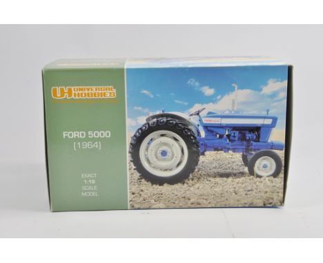 Universal Hobbies 1/16 1964 Ford 5000 Tractor. Ex Display but E to NM in Box.
