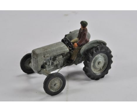 Cast Model of a Ferguson TE20 Tractor with Driver. Hard to Find. G.