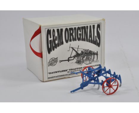 G&M Originals 1/32 Ransomes Dauntless Tractor cultivator. NM to M in Box.