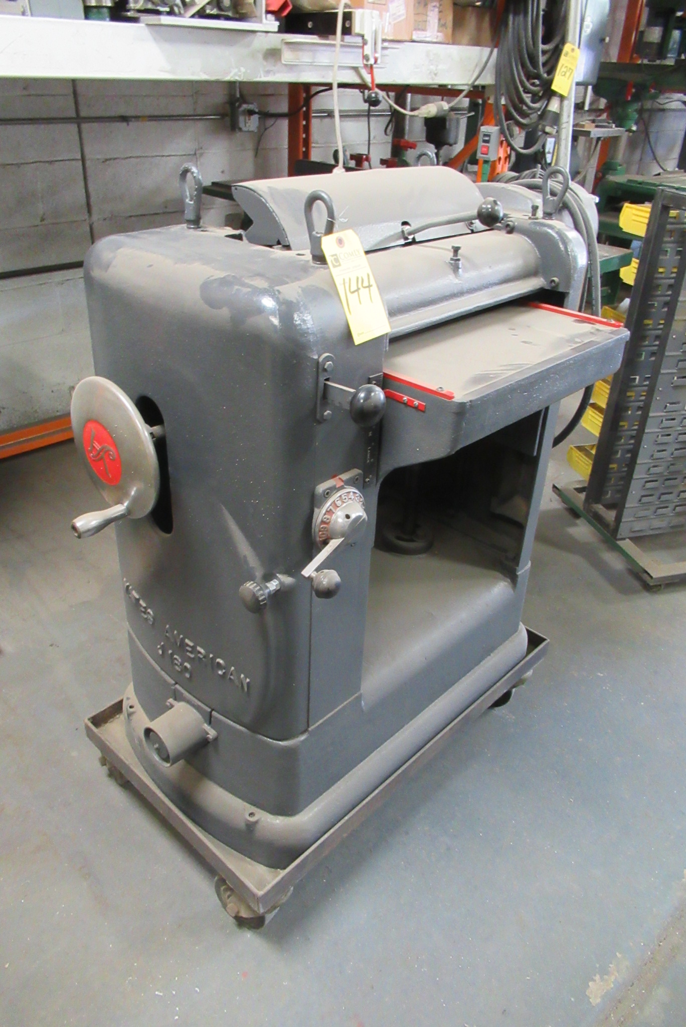 Yates American Thickness Planer, m/n J180