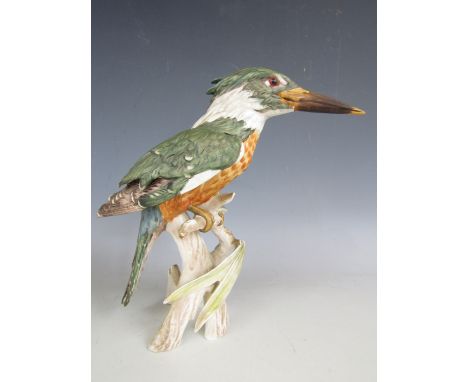 A large Goebel kingfisher figurine, 25 cm