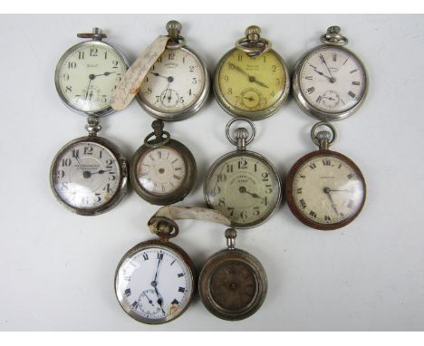 A quantity of vintage pocket watches (10)