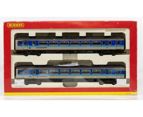 Lima: A pair of Lima Super Sprinter Coaches, contained within incorrect Hornby R2513 Class 156 box.
