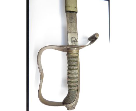 Weyersberg &amp; Sons Solingen officers dress sword with scabbard 