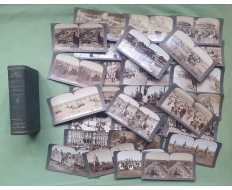 A cased set of 30 Boer War stereoscope cards by Underwood &amp; Underwood.