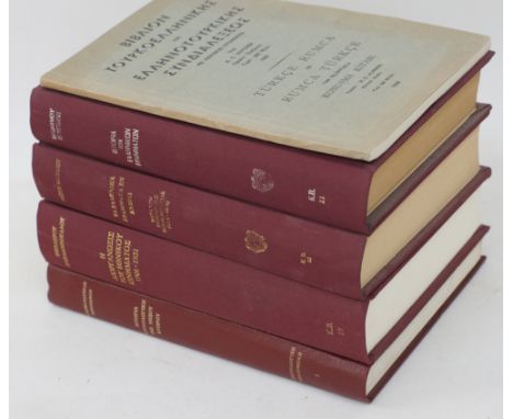 Five Greek History volumes: - 'Istoria Ellinikon Grammaton' I. Peristiani - 'Ta Ellinika Grammata en Kypro' L. Philippou - 'H