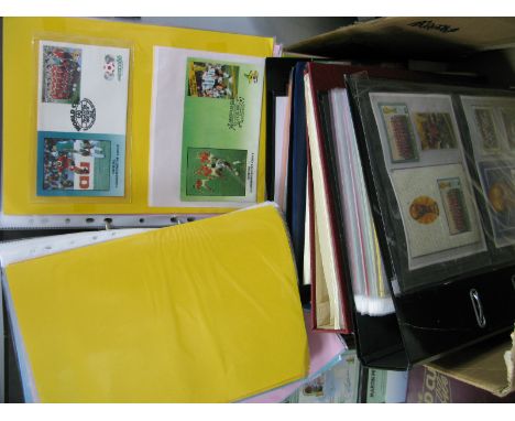 Football First Day Covers, large quantity relating to Euro '96, World Cup '86, Football League Clubs, World Cup Masterfile St