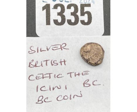 Silver British Celtic the Icini BC coin