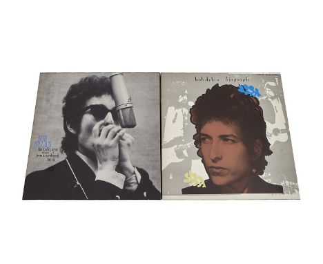 Bob Dylan Box Sets, two Bob Dylan Box Sets comprising The Bootleg Series Volumes 1 - 3 Five LP Box Set (Columbia 46886 1 - Al