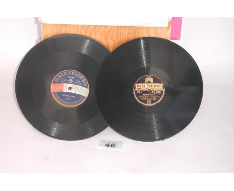 Twenty-five Italian vocal records, 10-inch by Battistini, Boninsegna, Caruso, de Luca, de Segurola, di Stefano,Gobbi, Lauri-V