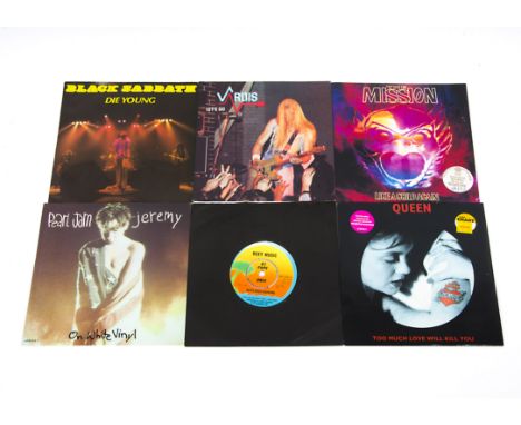 Rock 7" Singles / Demos, approximately fifty 7" singles of mainly Rock and Prog including a number of demos with artists incl