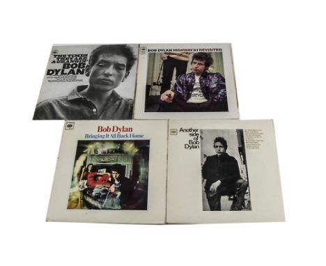 Bob Dylan, four albums comprising Bringing it all Back Home, Times They are A Changin', Another Side and Highway 61 Revisited