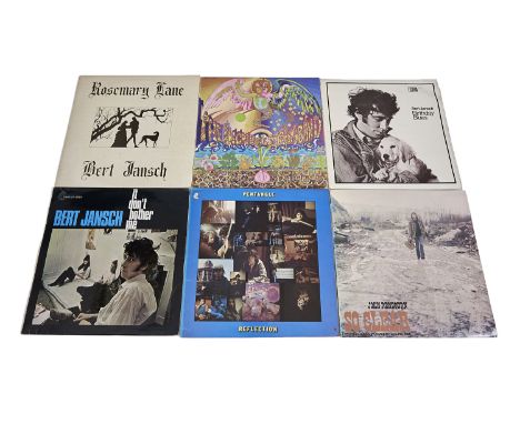 Pentangle / Bert Jansch / John Renbourn / ISB LPs, eleven albums comprising Bert Jansch (Birthday Blues, Rosemary Lane, Bert 