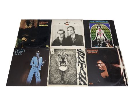 LP Records, twenty albums of various genres with artists including Ralf & Florian, Jimi Hendrix, Ray Charles, Bob Dylan, Davi