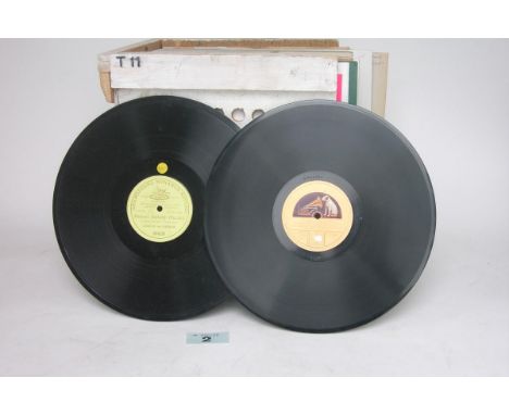 Caruso and Martinelli, 12-inch records (25) 