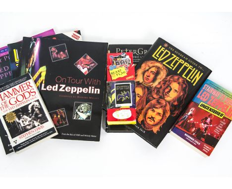 Led Zeppelin / Books, seventeen Hardback and Softback Led Zeppelin Books including In The Light, Complete, Revealed, The Conc