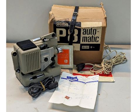 An Eumig P8 automatic projector with box A/F, Location: 11:4 