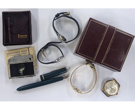 A mixed lot to include a ladies Rotary wristwatch with box, two Oris wristwatches and a Paul Jalin 17 jewel wristwatch (no st