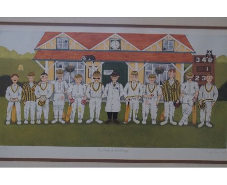 Pride of the village limited edition signed print Linda Jane Smith 