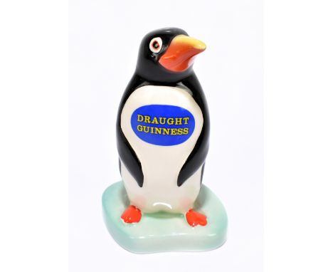 GUINNESS; a Carltonware advertising figure of a figure of a penguin, entitled 'Draft Guinness', height 9.5cm.Additional Infor