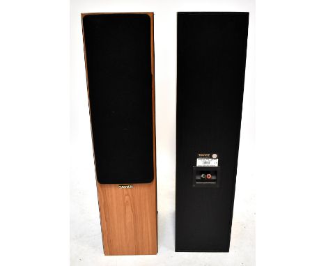 TANNOY; a pair of Mercury m3-cherry floor standing speakers, serial number 050051 and 050084, height 85cm.Additional Informat