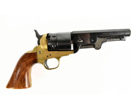 ***SECTION 1 FIREARMS LICENCE REQUIRED***COLTMAN; a reproduction Colt .44 percussion cap six shot revolver with blued 4.75" o