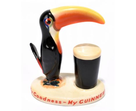 GUINNESS; a Carltonware advertising figure of a toucan, entitled 'My Goodness - My Guinness', height 9cm.Additional Informati