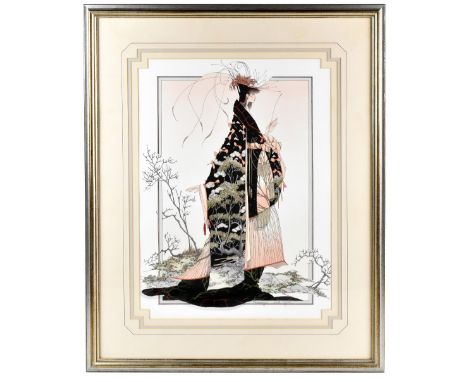 J C GRAHAM ILLINGWORTH (born 1953); watercolour, 'Autonomy', 51 x 37.5cm, titled and signed lower right, framed and glazed. (