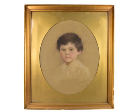 H.FAIRBAIRN; watercolour, portrait study of a child, signed and dated 1915, 48 x 38cm, framed and glazed.