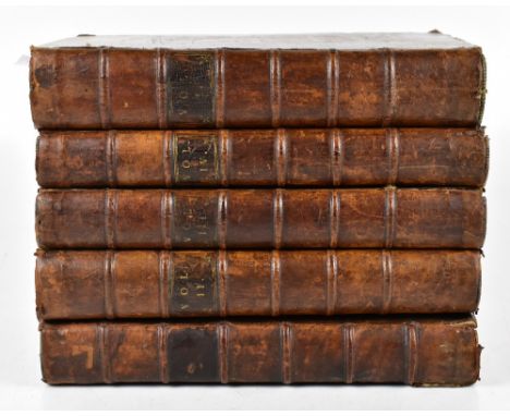 CAVE (W), HISTORY OF THE LIFE AND DEATH OF THE HOLY JESUS, engraved half title and frontis plate, other engraved plates and t