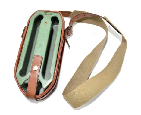 LOADMASTER; a canvas and green plastic cartridge dispenser, length 29cm.Additional InformationLight scuffs and rubbing and li